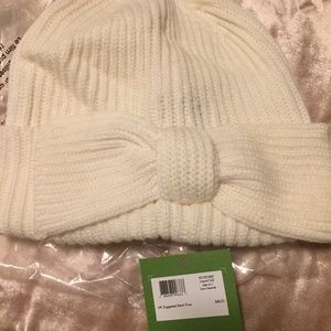 Kate Spade Hat New in Ivory